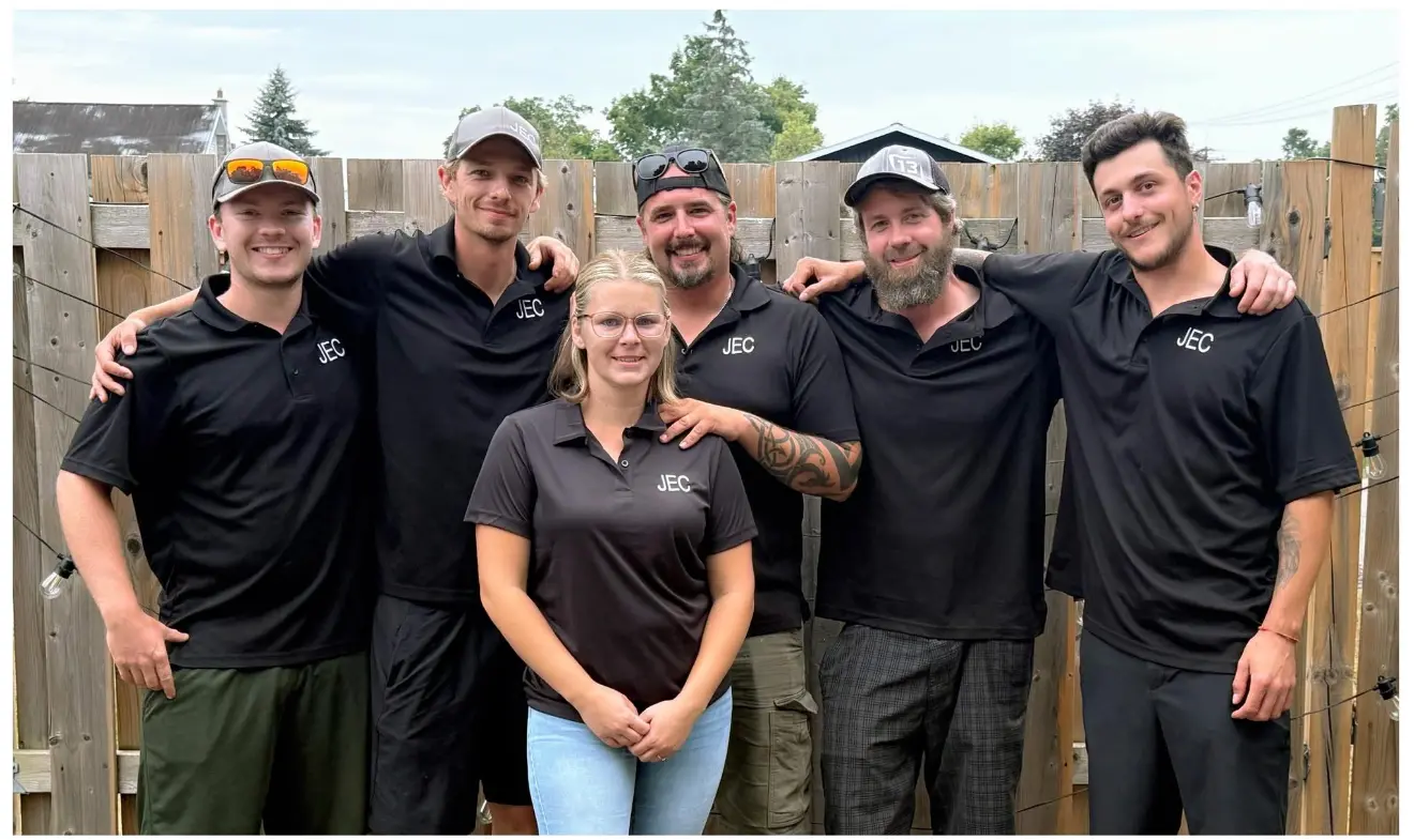 Matt and Caitlin Johnston, owners of Johnston Electrical serving Lindsay Ontario